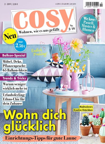 Cosy – Marz 2019