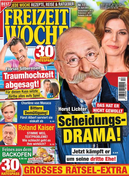 Freizeitwoche – 19 April 2023