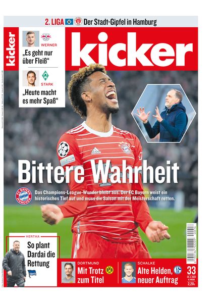 Kicker – 20 April 2023