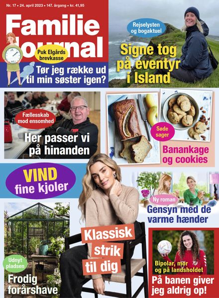 Familie Journal – 24 april 2023