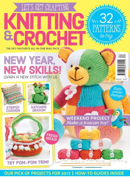 Let’s Get Crafting Knitting & Crochet – December 2016