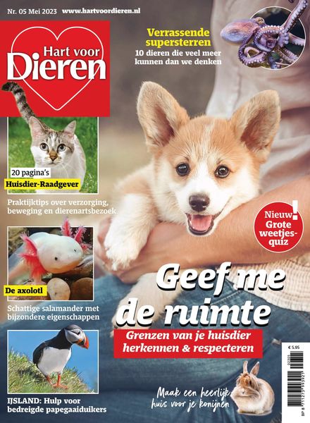 Hart voor Dieren – mei 2023