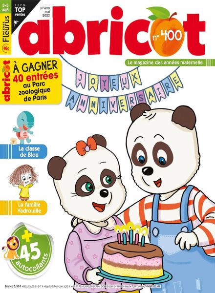 Abricot – 01 avril 2023
