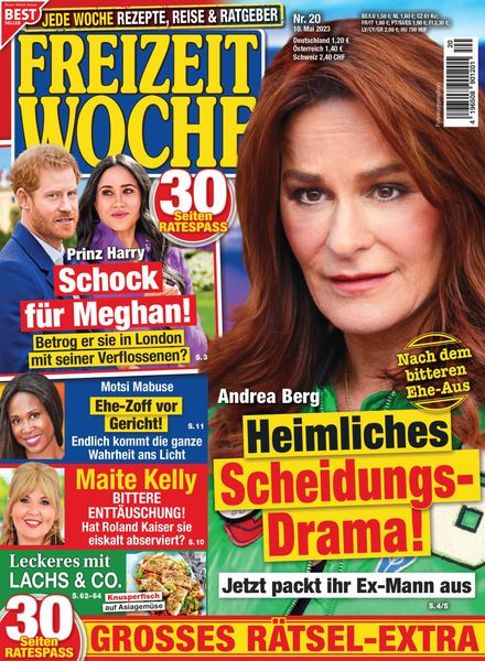 Freizeitwoche – 10 Mai 2023