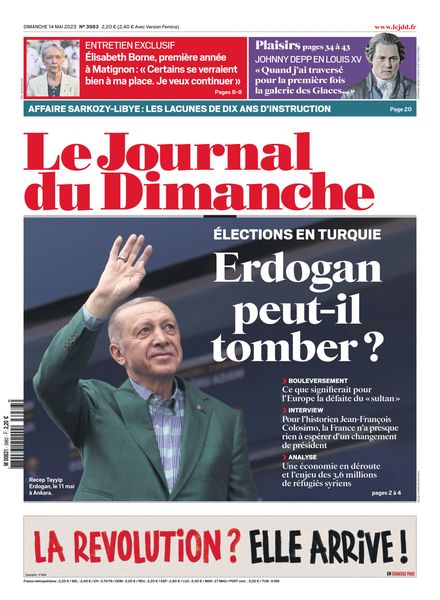 Le Journal du Dimanche – 14 mai 2023