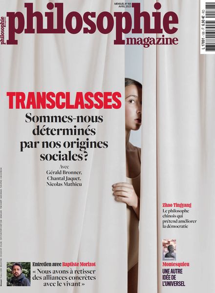 Philosophie Magazine France – Avril 2023
