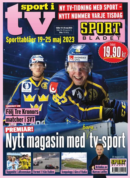 Sport i TV – 16 maj 2023