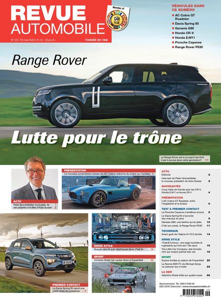 Revue Automobile – 19 mai 2023