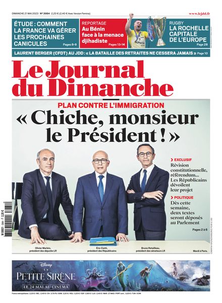 Le Journal du Dimanche – 21 mai 2023