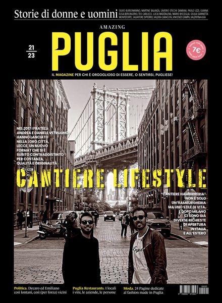 Amazing Puglia – Gennaio-Marzo 2023