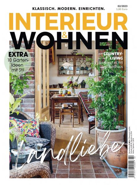 Interieur & Wohnen – April-Mai-Juni 2023