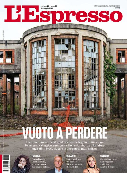l’Espresso – 21 Maggio 2023