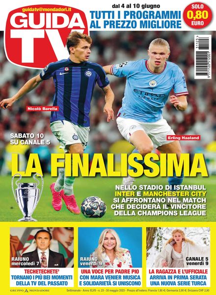 GuidaTV – 30 maggio 2023