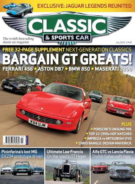 Classic & Sports Car – June 2016