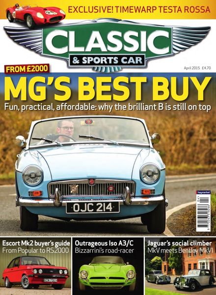 Classic & Sports Car – March 2015