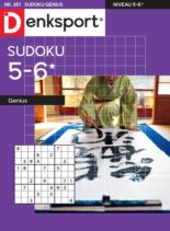Denksport Sudoku 5-6 genius – 08 juni 2023