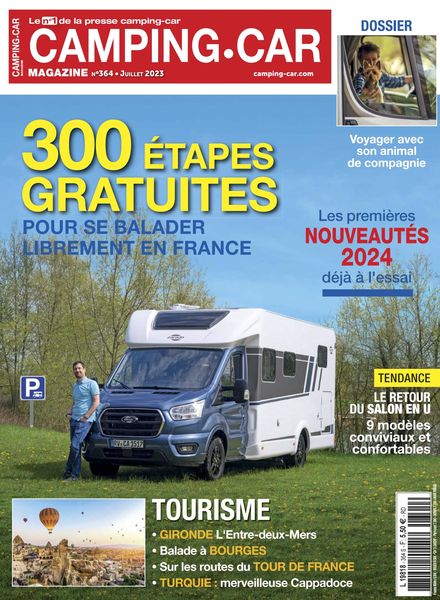 Camping-Car Magazine – Juillet 2023