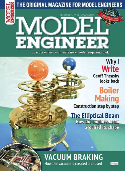 Model Engineer – 16 June 2023