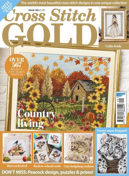 Cross Stitch Gold – July 2018