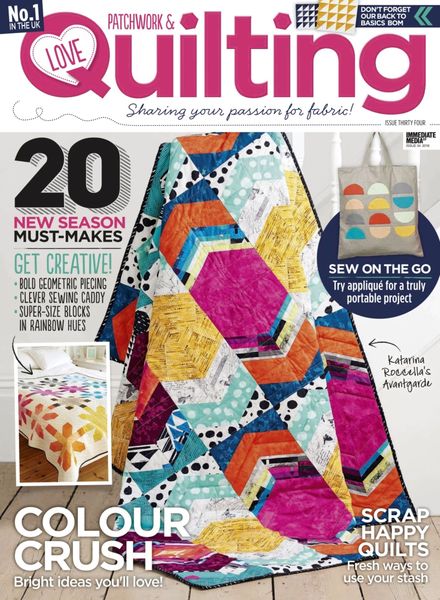 Love Patchwork & Quilting – April 2016