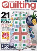 Love Patchwork & Quilting – May 2016