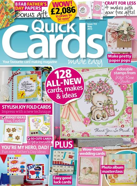 Quick Cards Made Easy – April 2013