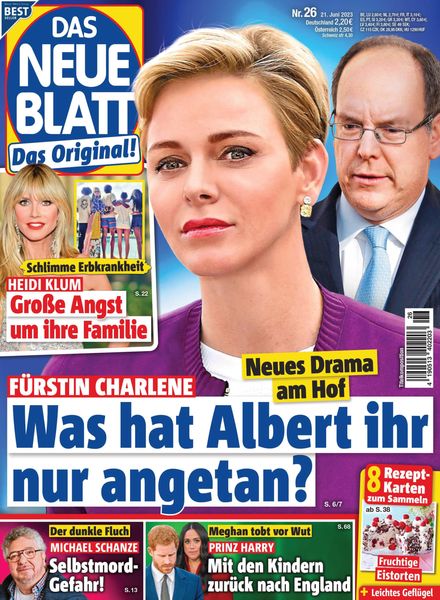 Das Neue Blatt – 21 Juni 2023
