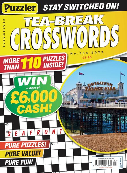 Puzzler Tea-Break Crosswords – June 2023