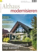 Althaus Modernisieren – Juni-Juli 2023