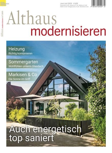 Althaus Modernisieren – Juni-Juli 2023