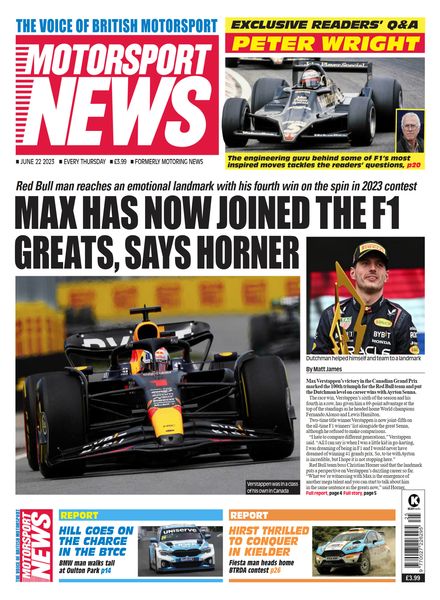 Motorsport News – June 22 2023