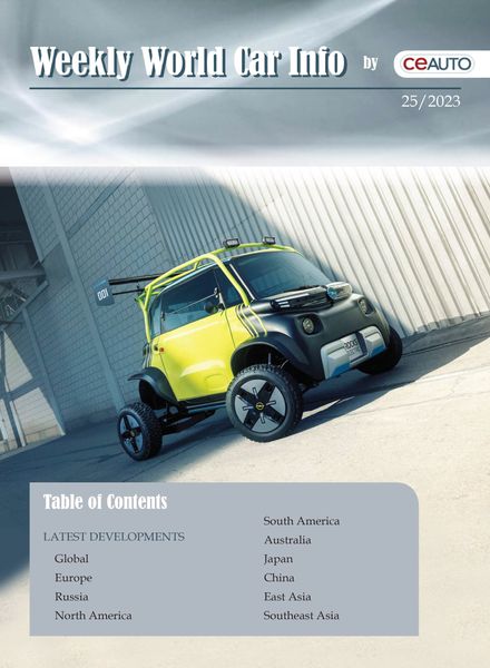 Weekly World Car Info – 24 June 2023