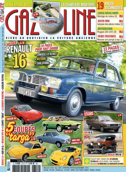 Gazoline – Juillet 2023