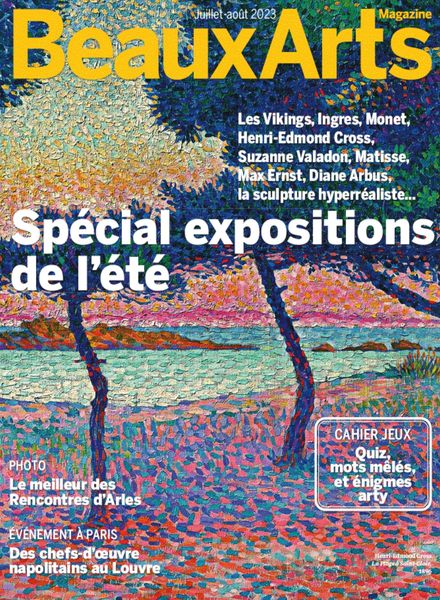 Beaux Arts – Juillet-Aout 2023