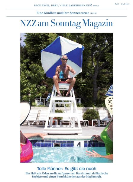 NZZ am Sonntag Magazin – 02 Juli 2023