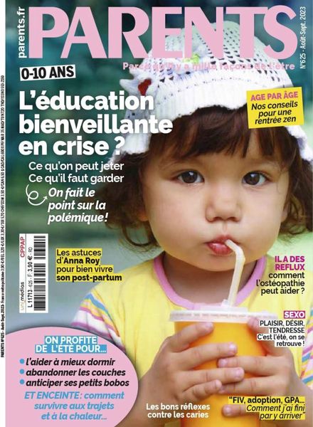Parents France – aout 2023