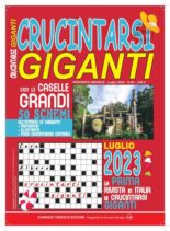 Crucintarsi Giganti – 07 luglio 2023