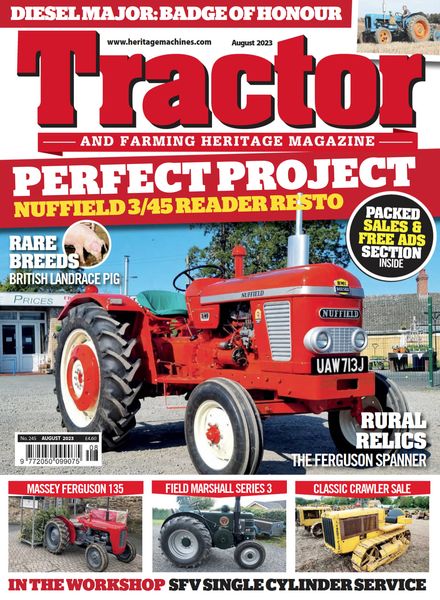Tractor & Farming Heritage Magazine – August 2023