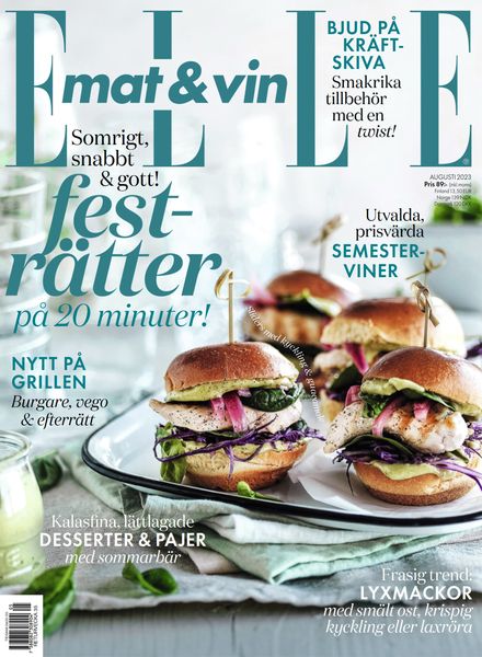 Elle Mat & Vin – augusti 2023