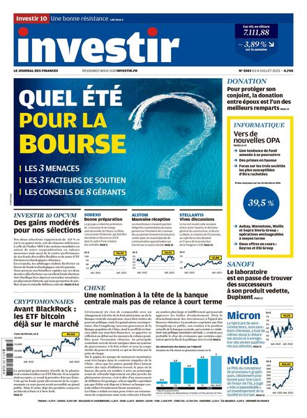 Investir – 8 Juillet 2023