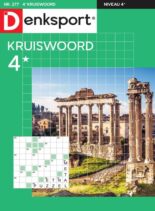 Denksport Kruiswoord 4 – juni 2023