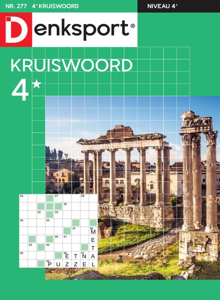 Denksport Kruiswoord 4 – juni 2023