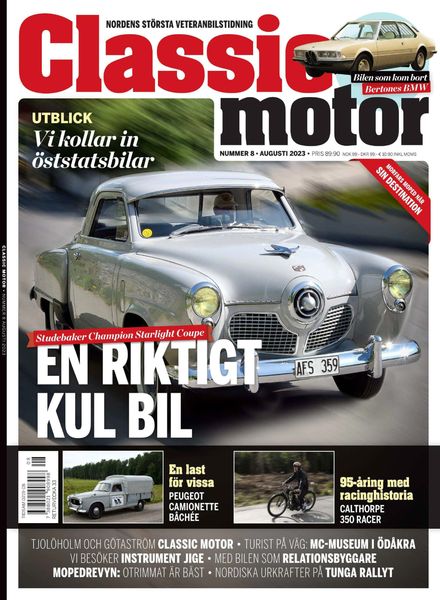 Classic Motor – augusti 2023