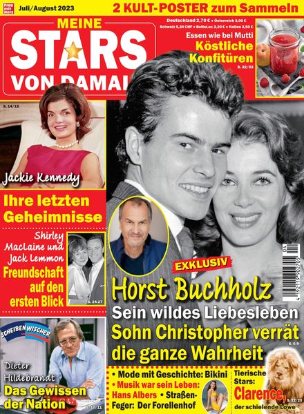 Meine Stars von Damals – Juli 2023