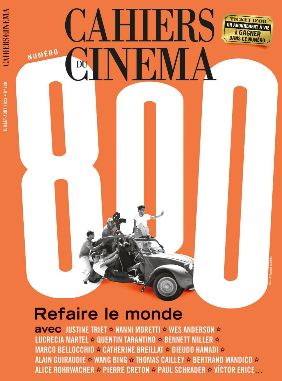 Cahiers du Cinema – Juillet-Aout 2023