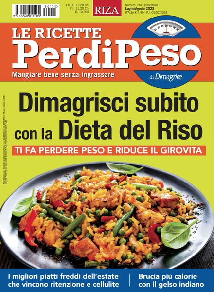 Le Ricette PerdiPeso – Luglio-Agosto 2023