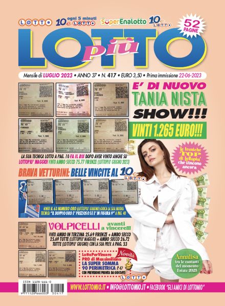Lottopiu – Luglio 2023