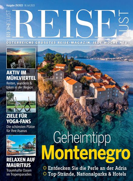 Reiselust – 18 Juli 2023