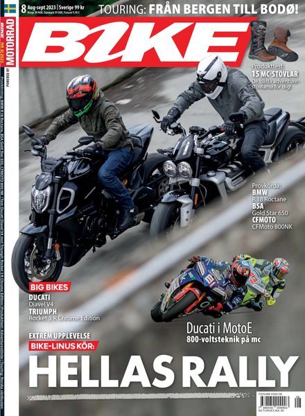 Bike powered by Motorrad Sweden – juli 2023