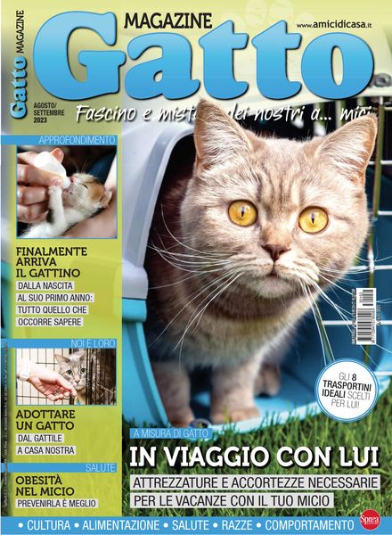 Gatto Magazine – Agosto-Settembre 2023